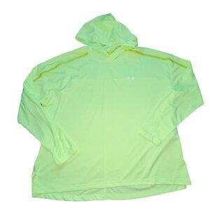 Under Armour Tech Twist Graphic Hooded Long Sleeve Shirt-Green-XL-GUC